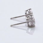 1.4 Carat Round Brilliant Lab Grown Diamond Stud Earrings in 14K Gold - Rarest Jewelries