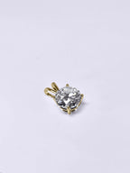 1.98 Carat Brilliant Round Lab Grown Diamond Pendant in 14K Gold - Rarest Jewelries