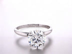 2 Carat Round Brilliant Lab Grown Diamond Solitaire Ring in 14K Gold - Rarest Jewelries