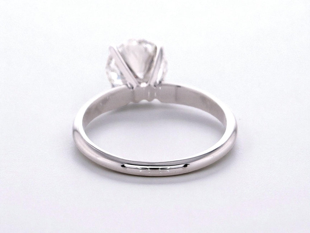 2 Carat Round Brilliant Lab Grown Diamond Solitaire Ring in 14K Gold - Rarest Jewelries