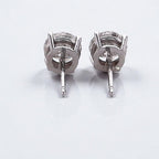 2 Carat Round Brilliant Lab Grown Diamond Stud Earrings in 14K Gold - Rarest Jewelries