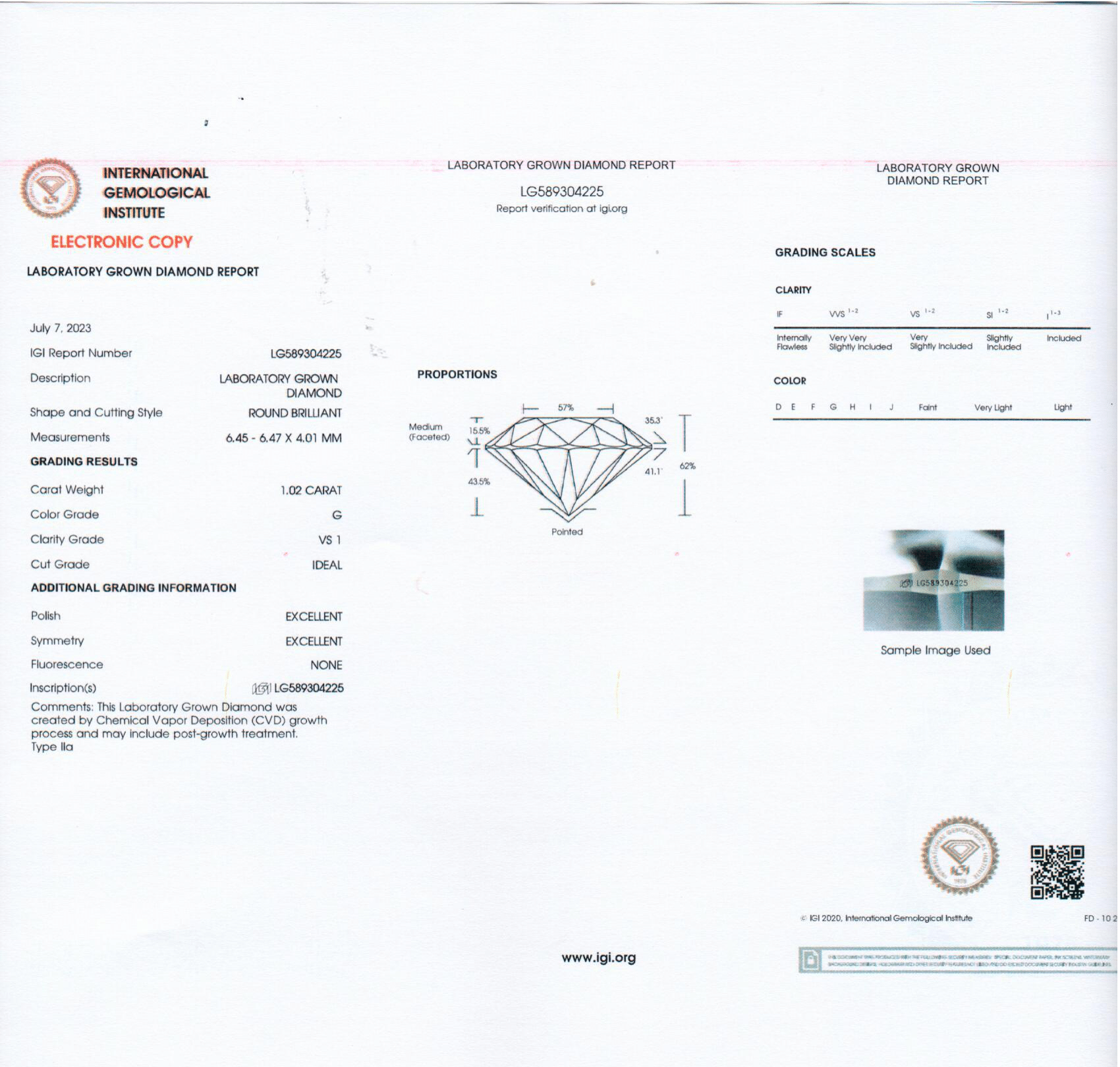 2 Carat Round Brilliant Lab Grown Diamond Stud Earrings in 14K Gold - Rarest Jewelries