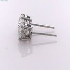 2 Carat Round Brilliant Lab Grown Diamond Stud Earrings in 14K Gold - Rarest Jewelries