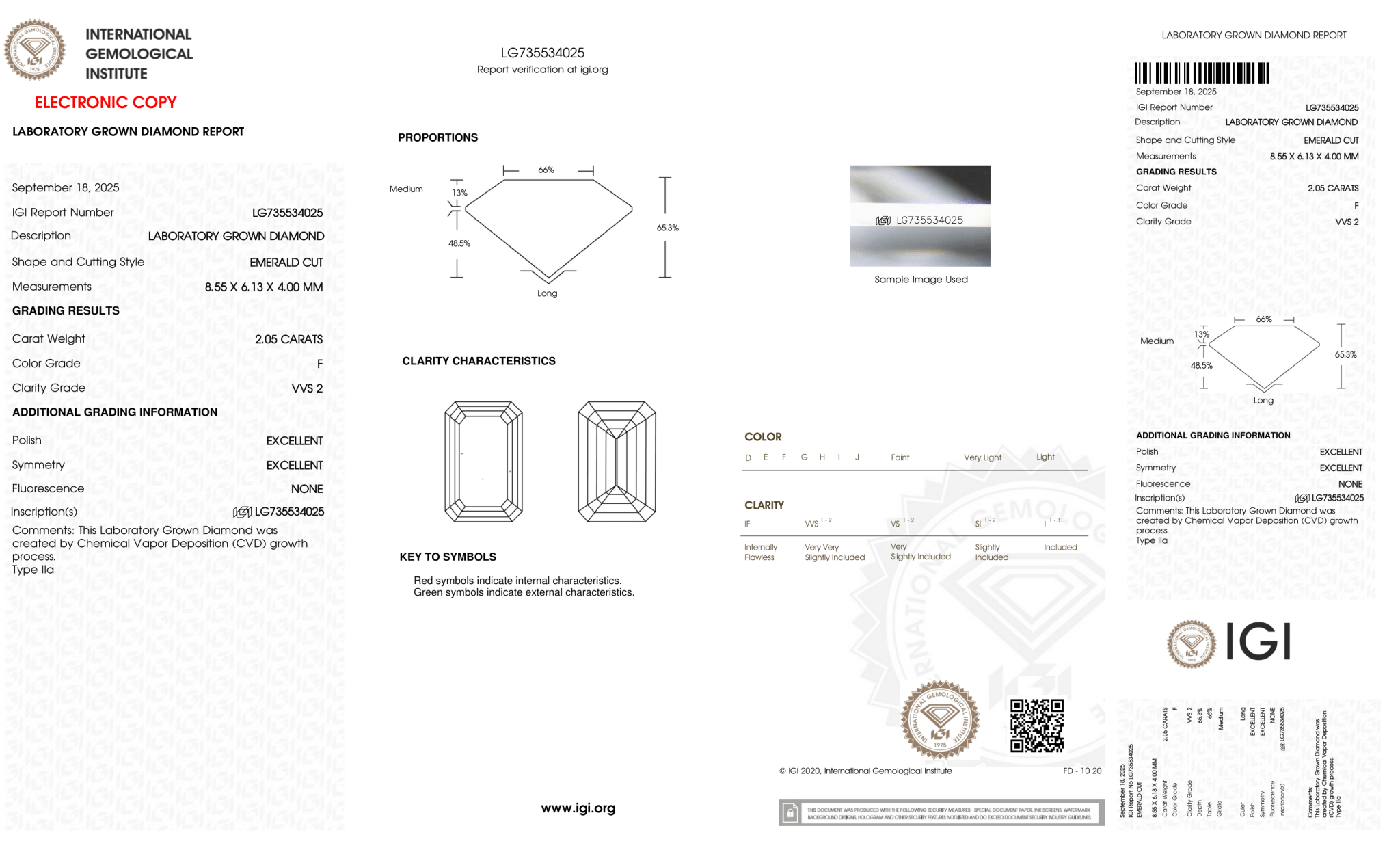 2.05 Carat Emerald Cut Lab Grown Diamond Engagement Promise Ring in 14K Gold - Rarest Jewelries
