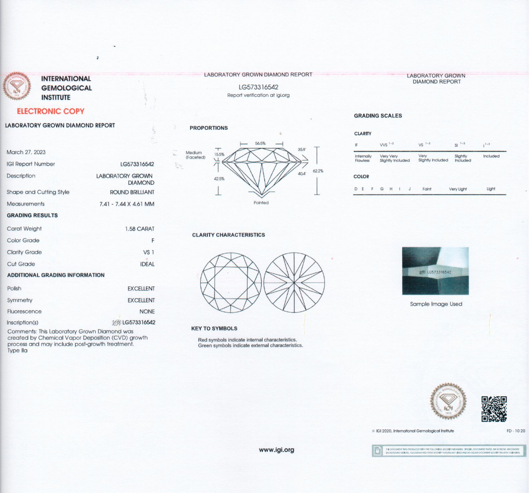 3 Carat Round Brilliant Lab Grown Diamond Stud Earrings in 14K Gold - Rarest Jewelries