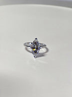 3.01 Carat Marquise Cut Lab Grown Diamond Solitaire Engagement Ring in 14K Gold - Rarest Jewelries