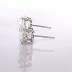 4 Carat Forever Round Brilliant Lab Grown Diamond Stud Earrings in 14K Gold - Rarest Jewelries