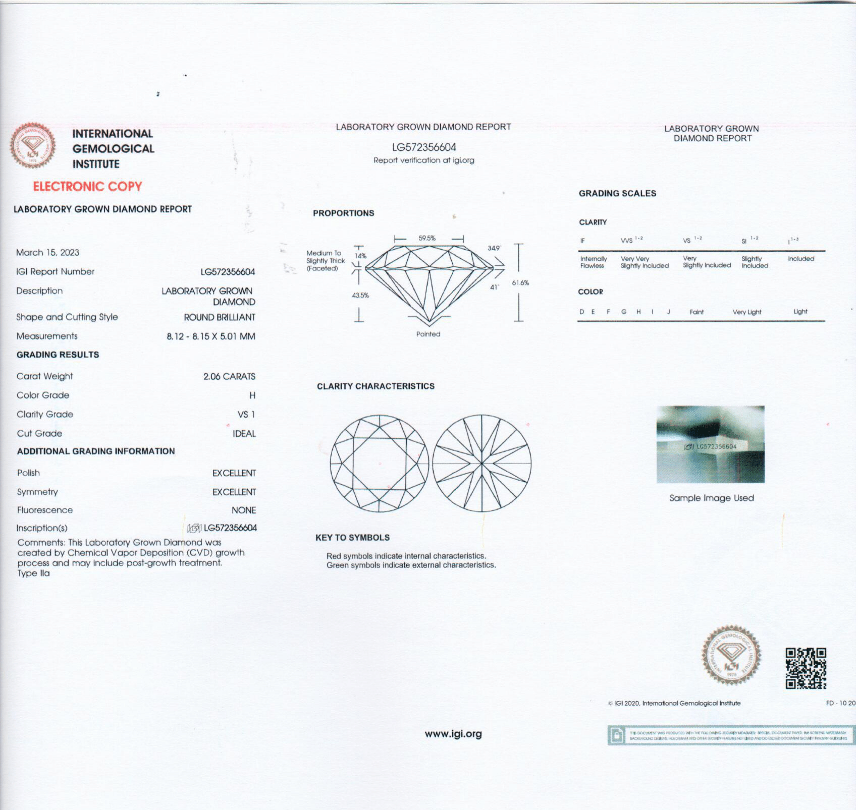 4 Carat Forever Round Brilliant Lab Grown Diamond Stud Earrings in 14K Gold - Rarest Jewelries