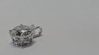 3.00 Carat Round Brilliant Lab Grown Diamond Pendant in 14K Gold